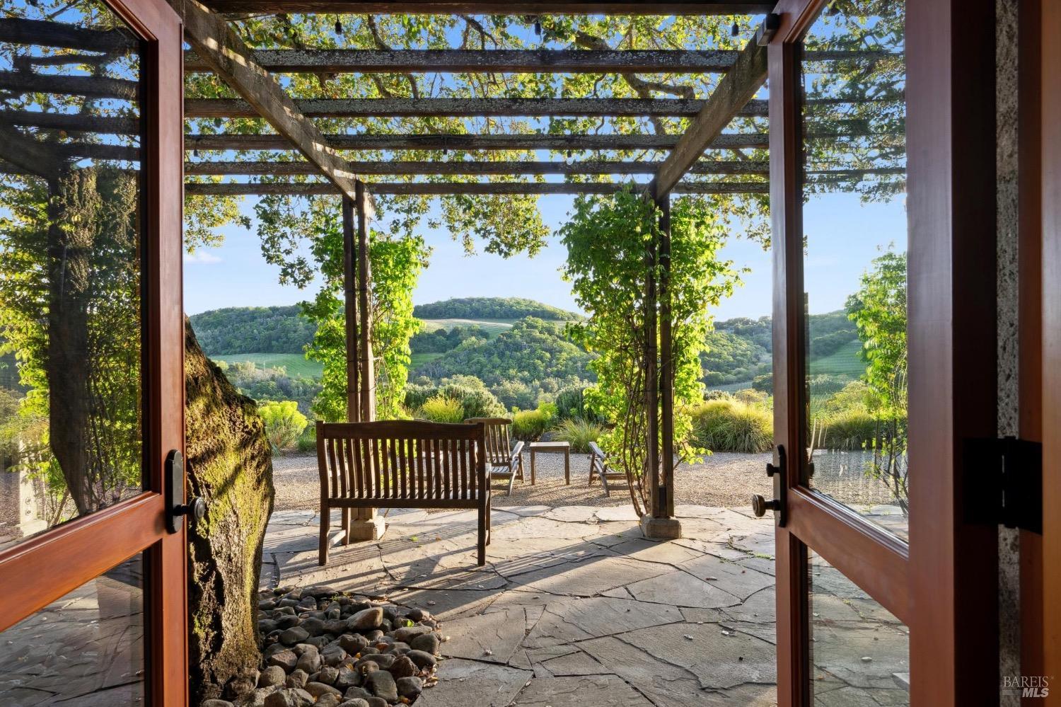The pergola terrace